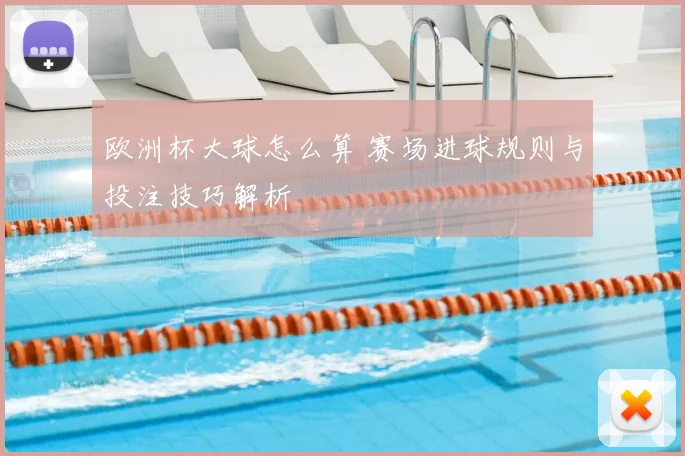欧洲杯大球怎么算 赛场进球规则与投注技巧解析